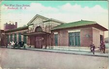 New West Shore Station Newburgh New York Postcard - A17