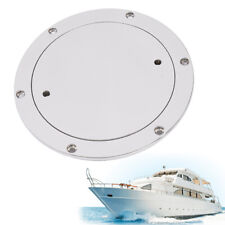 Boat Marine 6 Inch Stainless Steel Deck Plate Hardware Yacht Ship Accessories