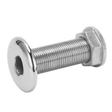 Marine Thru Hull Fitting Connector 38inch Stainless Steel Water Drain Outlet