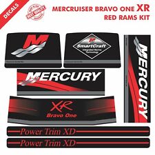 2016 Mercruiser Bravo One Xr Red Decals Kit Red Rams Sticker Set 77