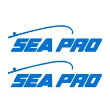 Sea Pro Logo Boat Marine Decals Set Of 2 Oem New Oracle
