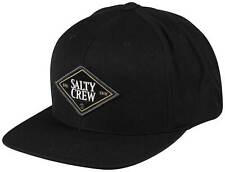 Salty Crew Backstay Snapback Hat - Black - New