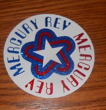Mercury Rev Sticker Circle Promo 4