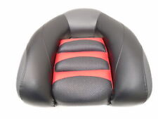 Tracker Nitro Seat Back Cushion Black Charcoal Red 21 W X 21 H Boat