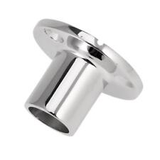 90 Degree Boat Hand Rail Fitting 1 Round Stanchion Base 316 Stainless Steel