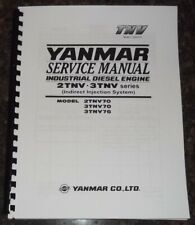 Yanmar 2tnv70 3tnv70 3tnv76 Industrial Diesel Engine Service Shop Repair Manual