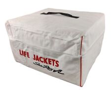 Sea Ray Life Jacket Storage Bag Preserver Vest Boat Marine White Heavy Duty