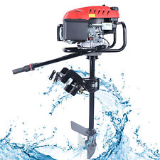 4stroke 6hp Outboard Motor Boat Engine W Air Cooling System 3.2kw Heavy Duty Ce