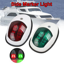 Led Boat Navigation Lights Red And Green Marine Bow Light Lamp For Pontoon