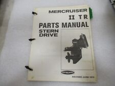 Pm74 1973 Mercruiser Marine Ii Tr Stern Unit Parts Manual C-90-63282