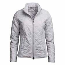 New Barbour Ladies Backstay Quilted Jacket Ice White Us Size 6 C1218