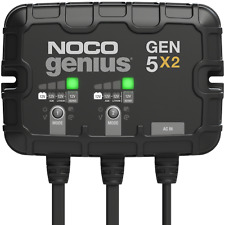 Noco Gen5x2 2-bank 10-amp On-board Battery Charger Maintainer And Desulfator
