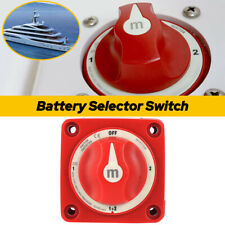 6007 M-series Mini Dual Battery Switch Selector 4 Position Marine Boat