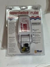 Rule 37a Superswitch Float Switch For Boat Bilge Pump