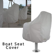 Captain Chair Boat Seat Cover Protection Elastic Closure Uv Resistant Waterproof