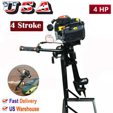 4hp 4 Stroke Outboard Motor Fishing Boat Engine With Air Cooling System Cdi New
