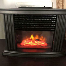 1kw Electric Fireplace Space Heater Warmer 3d Flame Stove Realistic Effect