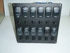 Switch Panel 12 Carling Contura Switches And Breakers Black Psbc62bk
