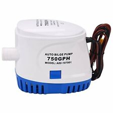 12v 750gph Marine Boat Automatic Submersible Bilge Water Pump With Float Switch