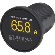Blue Sea 1732 Marine Mini Oled Ammeter - Yellow