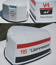 Johnson Outboard Decal Set For V4 Motors Late 70s