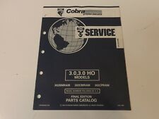 1992 Omc Cobra Sterndrives Factory Service Parts Catalog 987492 3.0 Ho Models