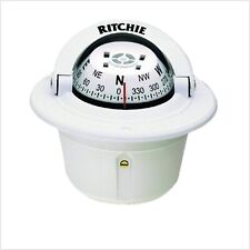 Ritchie Boat Compass Flush Mount F-50w Fits 3.75 Inch Mounting Hole 2 34 Inch