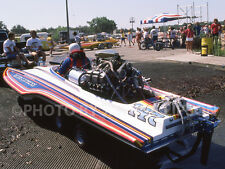 Drag Racing Drag Boat Photo Top Fuel Hydro Dexter Tuttle Nitro Express 1985