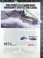 1983 Advertisement For Boston Whaler 25 Revenge 20 22 Boat Motor Yacht