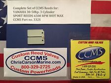 Ccms Yamaha Sport Outboard Reed Reeds 30-50hp 3 Cylinder Pn332s