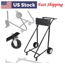 315 Lbs Outboard Boat Stand Carrier Cart Heavy Duty Tool Dolly Storage Motor Usa