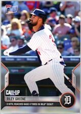 2022 Mlb Topps Now Riley Greene Call-up Rookie 369 - Detroit Tigers