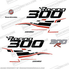 Fits Mercury 300hp Racing Decals - Custom Decal Kit For Outboard Motor