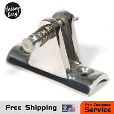 Stainless Steel 316 Boat Concave Base Deck Hinge Bimini Top Fitting 90 Degree Us