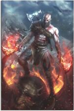 Game God War Kratos Poster Picture Canvas Wall Art Print Modern Home Game Art