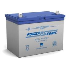 Power-sonic 12v 75ah Replacement Battery For Bci Group 24m Starting Marine Rv