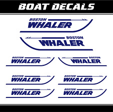 Boston Whaler Sticker Boat Decal Set Replacement Yacht Marine Vinyl Oracal