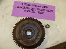 1957-58 Mercury Kiekhaefer Mark 75 60hp Marathon 6cyl Flywheel Magneto W Nut