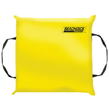 Yellow Colored Foam Safety Cushion And Person Overboard Throw Device For Boats