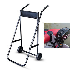 Heavy Duty Outboard Boat Motor Stand Carrier Cart Dolly Trolley Transport 70kg