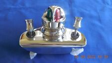 Vintage Style Boston Whaler Navigation Bow Light Wchocks Stainless Steel