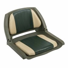 New Folding Boat Seat Molded Fishing Cushioned Seat Vinyl Pedestal Swivel System