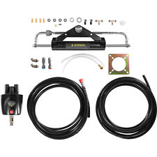 150hp Hydraulic Outboard Steering Kit Boat System Built-in Two-way Lock Cylinder