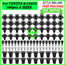 100x Toyota Lexus Trim Panel Clips Bumper Fender Push Pin Rivet 7 8 9mm Engine