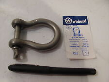 Wichard 51246 Bow Shackle Forged Titanium 12mm 1532 Pin 7700 Swl