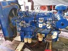 Perkins Marine Diesel Engine Blue In Excellent Condition