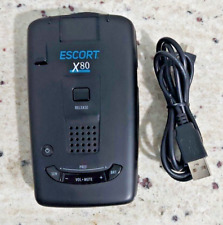 Escort X80 Laser Radar Detector Working.