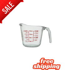 Anchor Hocking 2 Cup 16 Ounce Capacity Glass Measuring Cup Clear Glass .