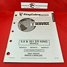 Oem 1993 Omc King Cobra Stern Drives 5.0 351 Efi King Parts Catalog 988080