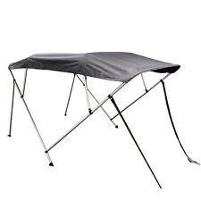 4 Bow Bimini Top Boat Cover Set With Boot And Rear Support Poles 9 Colors
